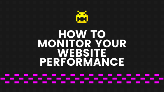 how to monitor website performance