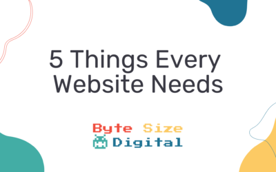 5 Things Every Website Needs